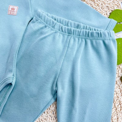 Conj. Body e Calça 100% Algodão Egípcio com Proteção UV50+ - Verde